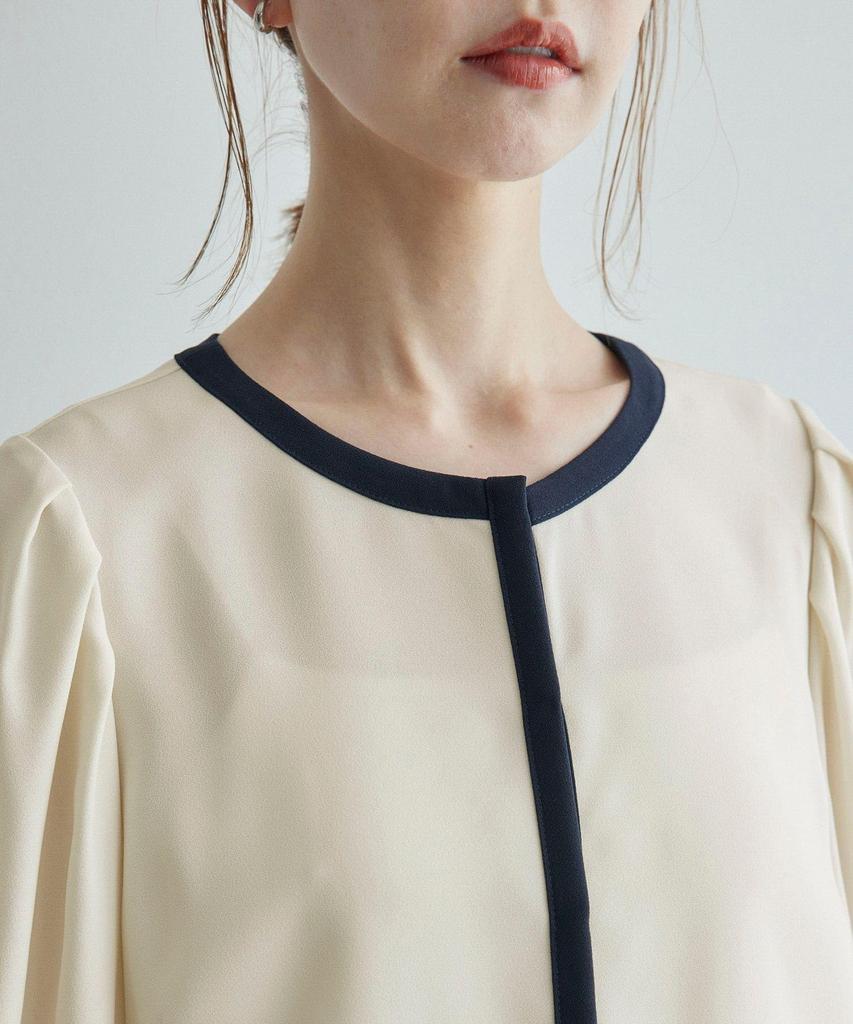 ROPE PICNIC Blouse EXCLUSIVE Blouse in SAX that can be worn as a [WEB COLOR SAX] Women's (48) cover-up