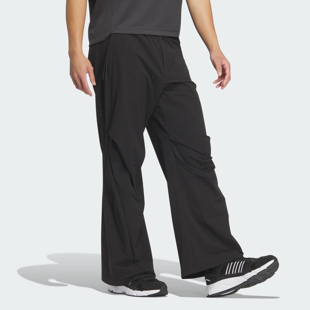 Adidas FW24 Pre Woven Tracksuit Bottoms Comfortable Versatile Solid Color Casual Pants Men Bottoms Black JN3481
