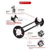 2Pcs Multifunctional Kitchen Faucet Sink Basin Wrench Multifunctional Sink Wrench for Tight Spaces Kitchen Bathroom Home