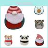 Niedliches Weihnachtsplüschtier Squishmallow Gnome Norma für festliche Freude und Geborgenheit.