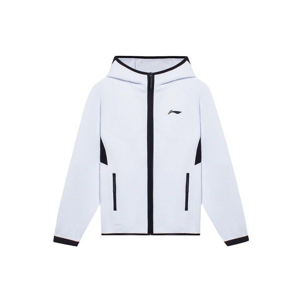 Li Ning Sports Basketball Collection Sweatshirt Unisex Standard White AWDSC13-2