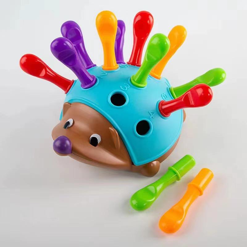 

Игрушка для координации рук и глаз для малышей-ежиков для раннего развития (1-3 года)