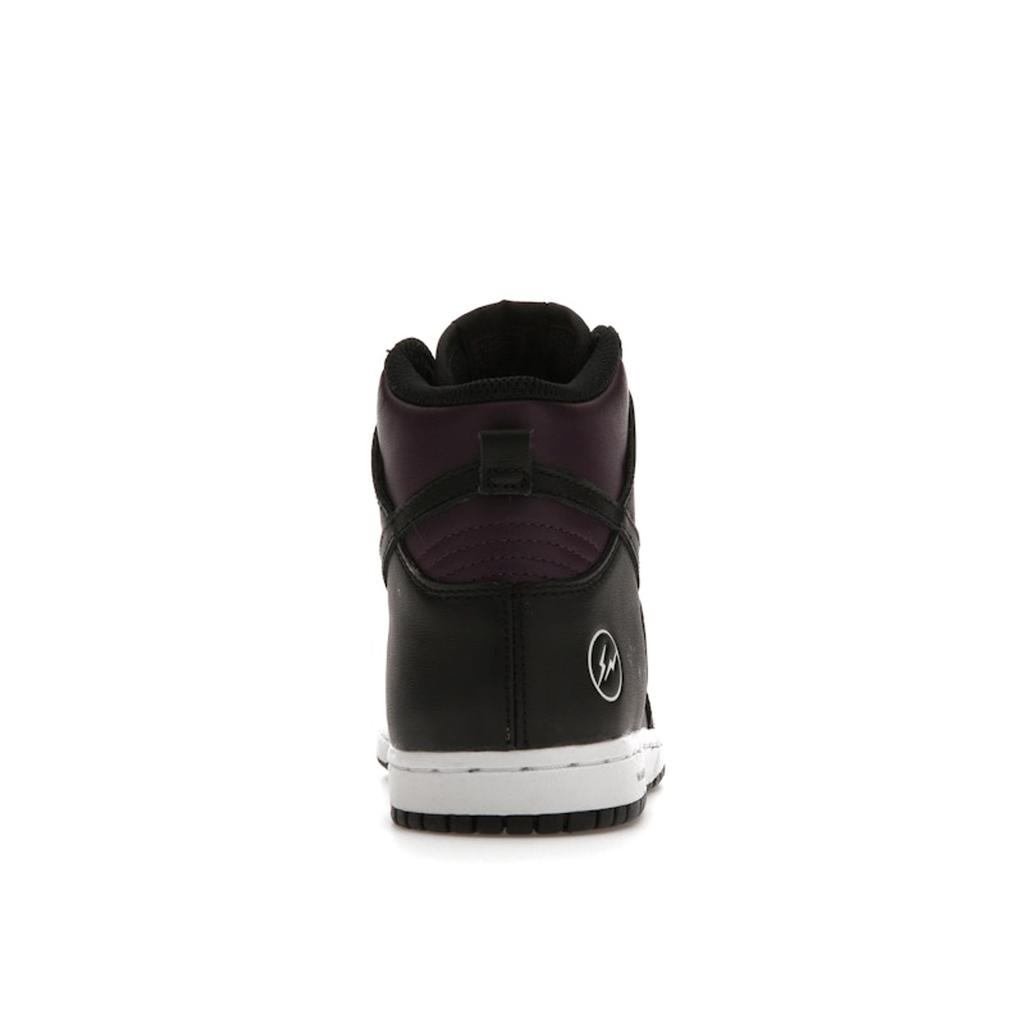Nike Fragment Design x Dunk High PS Beijing Kids Sneakers Purple Wine Black DJ4285-600