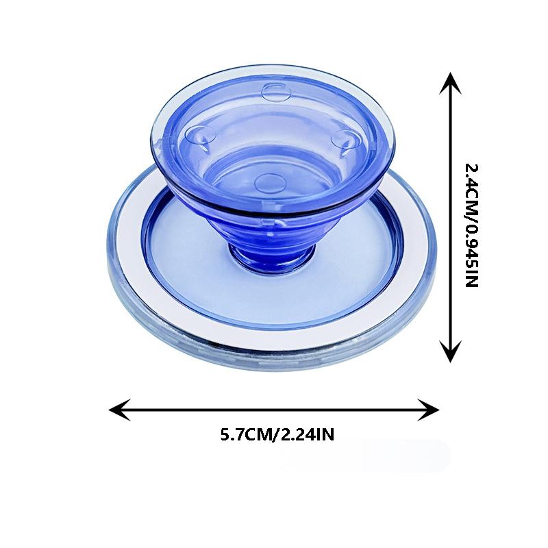 Magnetic Folding Mobile Phone Grip Holder Socket Pocket Support Safe Ring Finger Expanding Stand