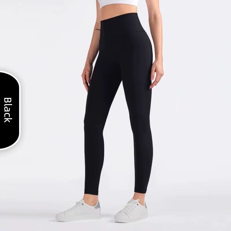 Guangzhou Tonghua Clothing Co., Ltd. Yoga Pants Women's High Waist Arm Lifting Sports Pants Nude Feel Tight Quick-Drying Healthy