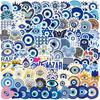 100Pcs/Set Turkey Lucky Blue Eye Stickers DIY Fashion Decals Stickers