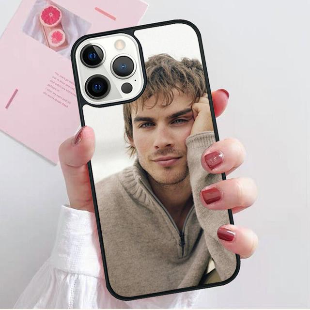 Ian Somerhalder Vampire Diaries tvd Phone Case Cover for iPhone 17 Air 16 15 14 13 11 12 Pro Max Plus Shell Coque