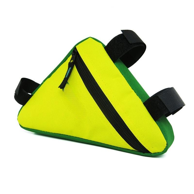 1Pc Bicycle Triangular Bag, Beam Bag, Quick-release Mountain Bike Front Bag, Riding Gear Accessory Bag
