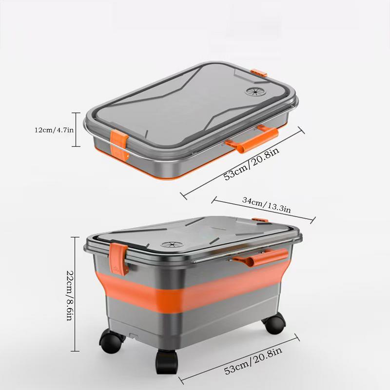Tragbarer Autowasch-Wassertank Faltbarer 22L Wasserbehälter Spezieller Eimer für Gartenarbeit Reinigung Outdoor-Camping