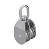 50mm 2.0in Marine Pulley Double Roller 400kg Loading 304 Stainless Steel Heavy Duty for Yachts Boats