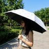 Windproof Sunshade Umbrella Folding Rain Umbrella Minimalist Hand Operated Parasol  Travel