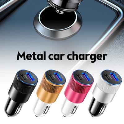 USB Adapter Fast Super Car 66W Car Charger Cigarette Lighter PD USB Car Charger Auto Parts Accessories For iPhone Xiaomi Samsung