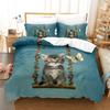 Cute Dog Bedding Set Single Twin Full Queen King Size Pet Dog Bed Set Aldult Kid Bedroom Duvetcover Sets 3D Print 030