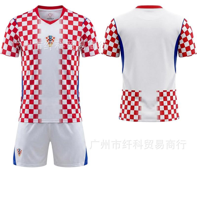 

2026 World Cup Croatia home football jersey set No. 10 Modric jersey national team jersey new #16