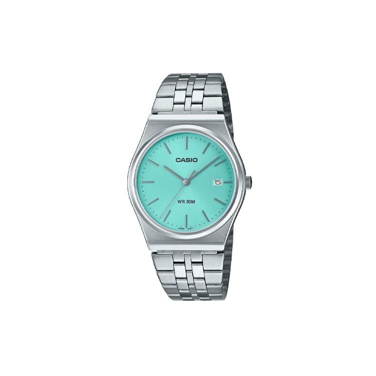 

Casio Waterproof 50M Quartz Movement Stainless Steel Strap Watch Women Watches Blue MTP-B145D-2A1 Regular Watch Box,Blue Dial