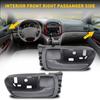 For 2004-2010 Toyota Sienna Door Handle Inner Interior Front Left & Right Gray