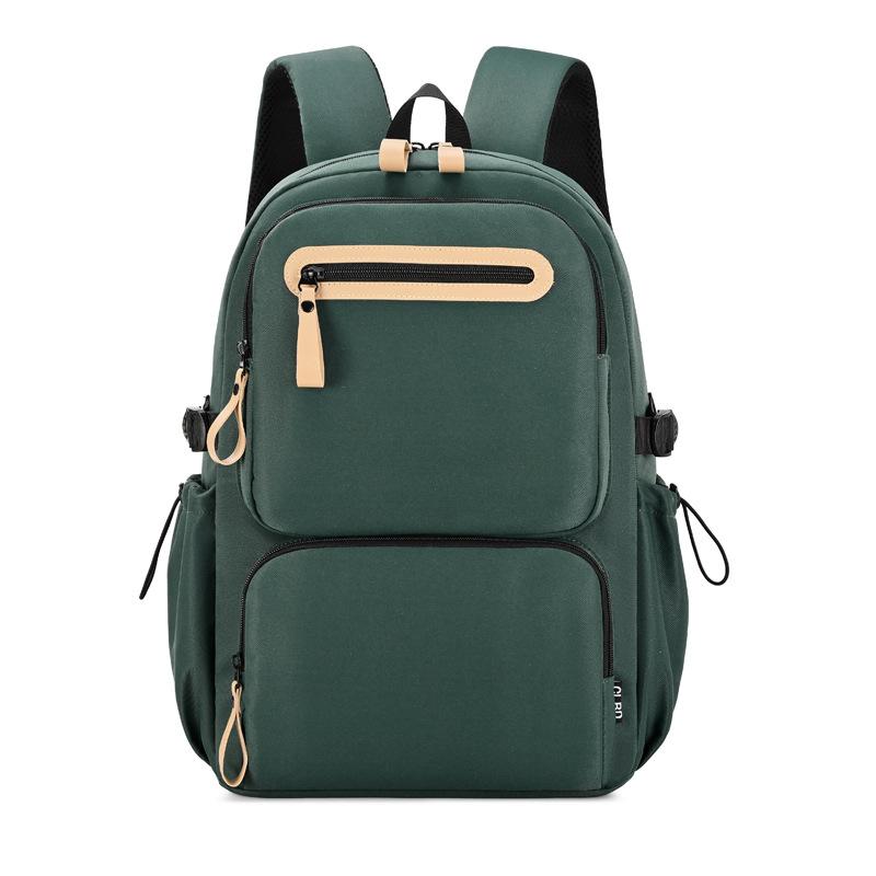 

Travel Backpack Student Schoolbag Unisex Large Capacity Backpack зелёный