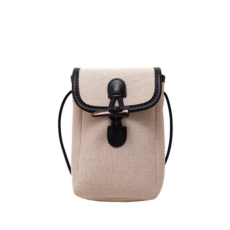 Summer New Simple Casual Small Bag Women's Niche Design Shoulder Messenger Bag Fashionable Versatile Mobile Phone Bag