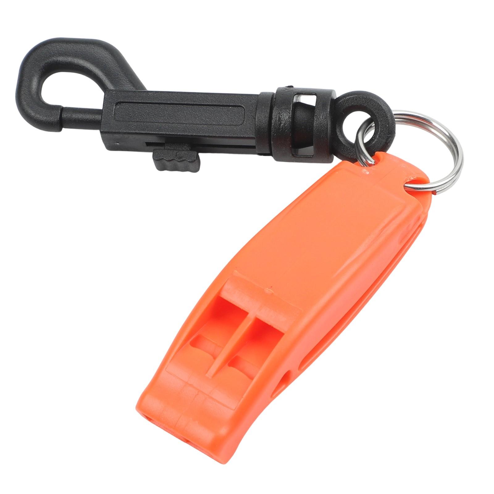 Hiking Whistle Outdoor Survival Whistle Rescue Whistle Orange