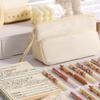 Double-layer Kawaii Pencil Bag Large Capacity Stationery Bag Fashion Ladder Pencil Case  Kids