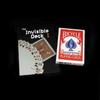 Jeu de cartes invisibles pour vélo, cartes magiques, gros plan, tours de magie de rue, mentalisme, comédie, accessoires magiques