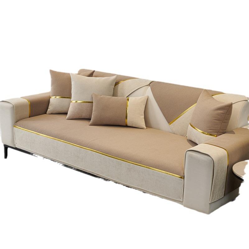 Four Seasons Universal Sofa Cushion  New Chenier Sofa Cushion Light Luxury Premium Sofa Cover