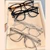 3 Pairs of Simple Retro Fashionable Flat Bottomed Glasses for Both Men and Women Perfect Gifts and Daily Accessories