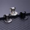 Adjustable Stainless Steel Door Stop Punch-free Strong Magnetic Anti-collision Door Stopper Invisible Bathroom Floor Door Stop