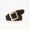 New Versatile Simple Premium Ladies Belt Square Buckle Fashion Decoration Jeans Belt Belt Ladies