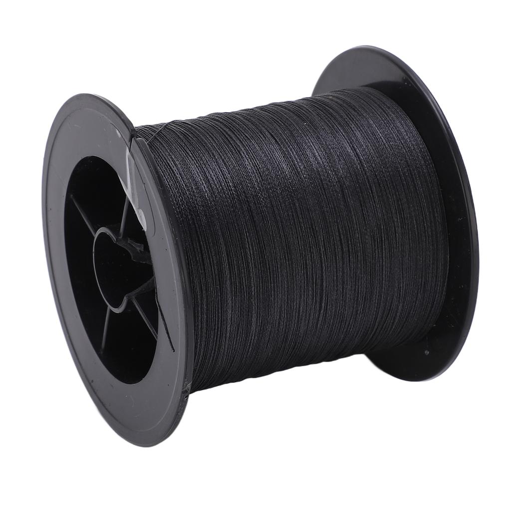 Filo da Pesca Intrecciato 328 Iarde 4 Fili Linea PE Resistente all'Abrasione Filo da Pesca Intrecciato Nero 1.2