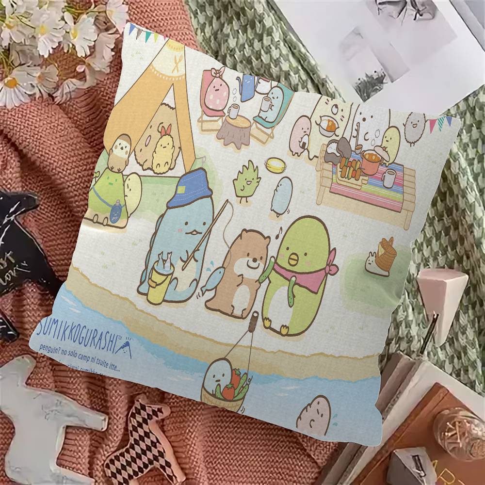 Sumikko G-Gurashi Pillow Cover Sofa Cushion Cover Home Room Decoration Children Gift