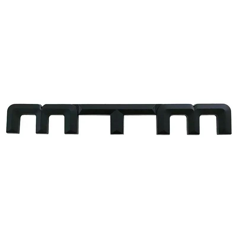 1Pc 3D Metal MTM Logo Car Body Side Badge Rear Trunk Emblem Sticker for Golf Passat Jetta Touareg Tiguan Polo CC Bora