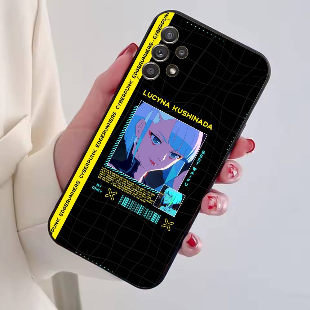 Custodia per Telefono Gioco C-Cyberpunk Silicone Nero Morbido Per Samsung S25,S24,S21,S22,S23,S30,Ultra,S20,Plus,Fe,Lite
