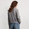 Chuyu Women's Color-block Hand-knit Cardigan