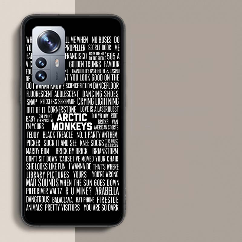 Arctic Monkeys Phone Case For Redmi Note 15 Pro 5G 14 13 12 Pro Plus 11 11T 11E 11S 10 Pro 10S 9 9S Cover Cell Clear with Suitab