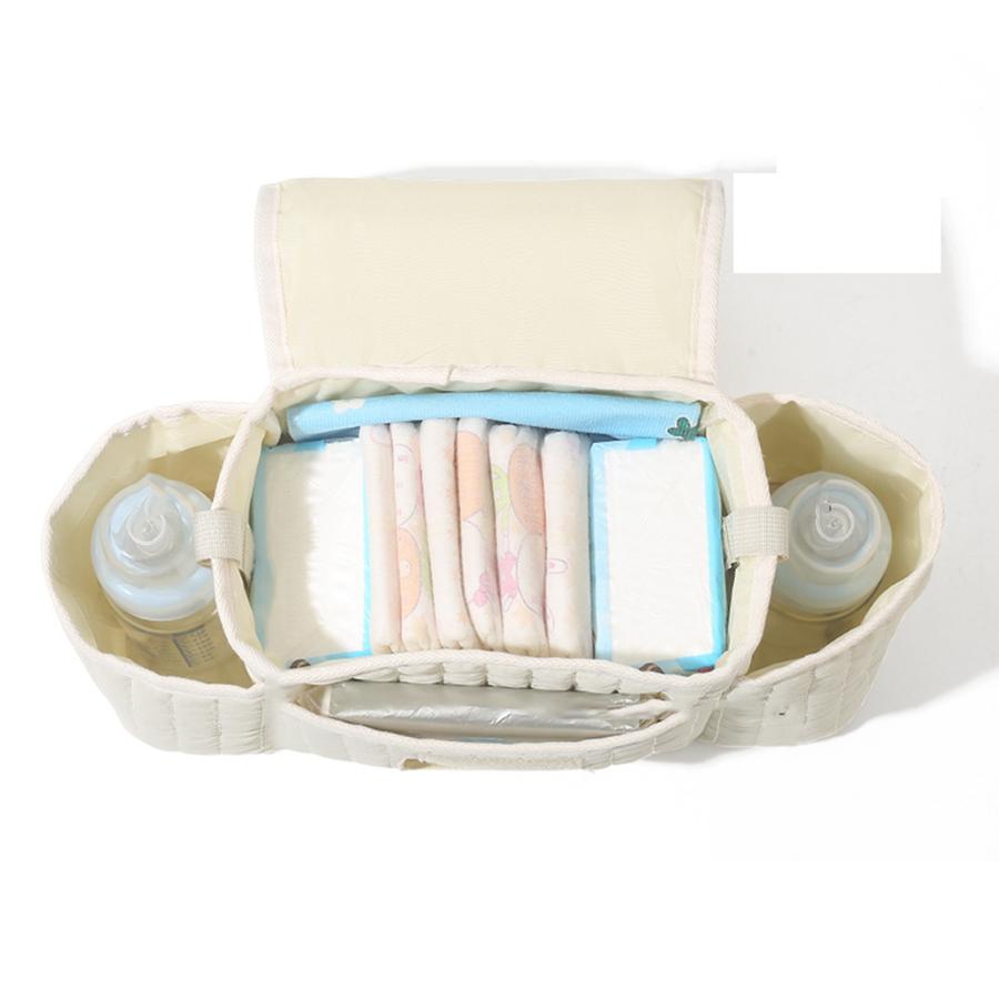 Mommy Bag Korea Cute Bear Portable Multifunctional Stroller Nappy Bag Soft Maternity Storage Bags Baby Diaper Organizer