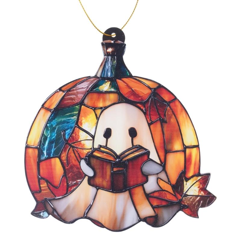 Halloween Window Decoration Acrylic Hanging Art For Home Garden Office Classroom Indoors Outdoor Seasonal Decors
