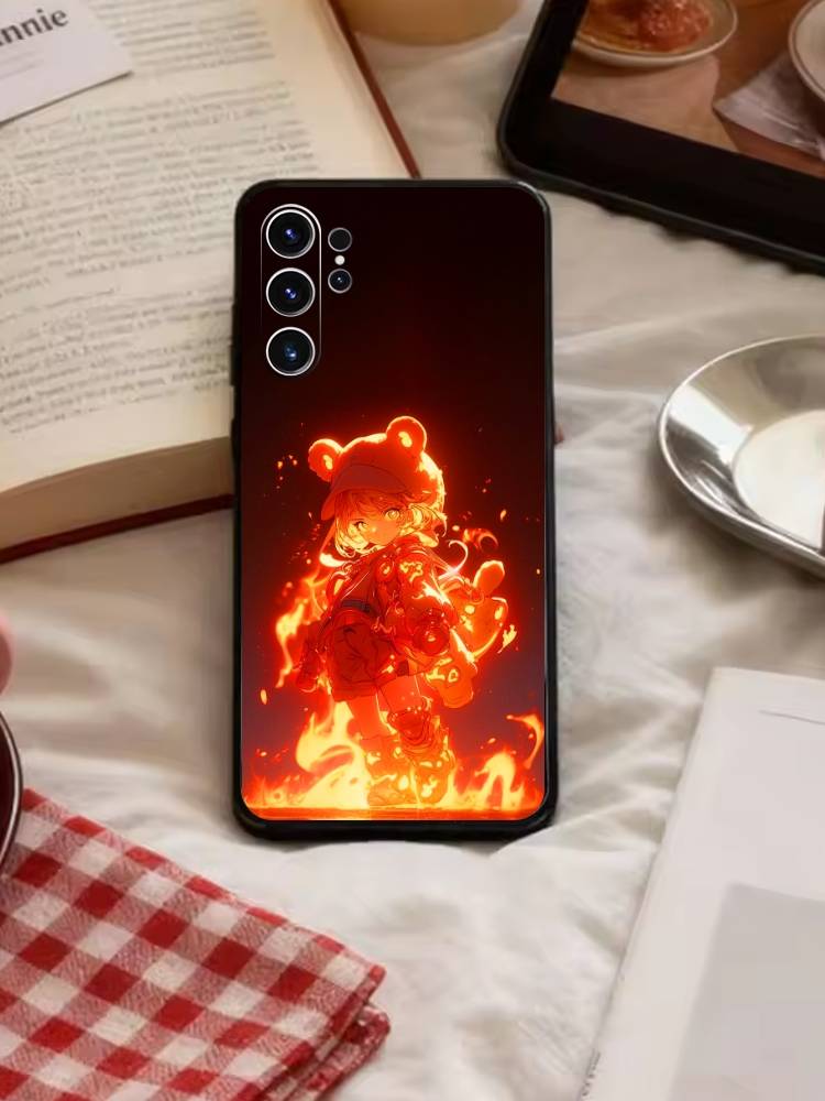 

U-Atelier of witch Hat Phone Case For Samsung S26,S25,S24,S23,S22,S21,S20,S30,Ultra,Plus,Fe,Note,5G Black Cover Samsung S21plus