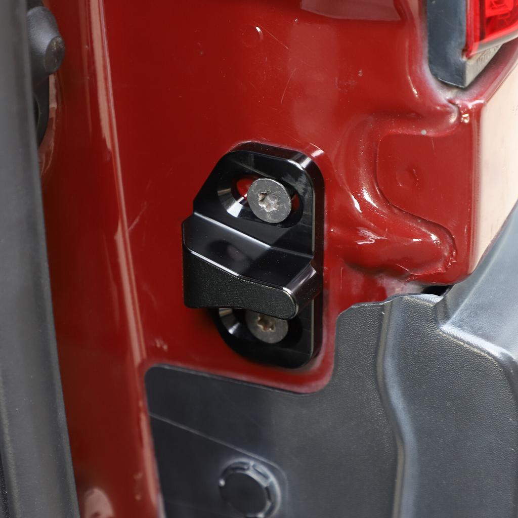 Black Tailgate Latch Door Lock Buckle Stopper Cover For Toyota FJ Cruiser 07-21