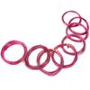 8 Rolls 0.6‑3mm Aluminum Jewelry Wire DIY Jewelry Craft Making Wire Supplies Dark Purple