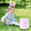 Easter Bunny Basket with Handle Large Capacity Strong Load-bearing Multipurpose Easter