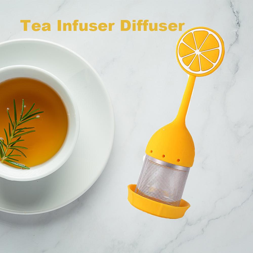 Te Infuser Diffuser Filter Kryddörter Påse Sikt Tekanna Bryggning Te Sil Artiklar Tebryggare Verktyg Tetillbehör