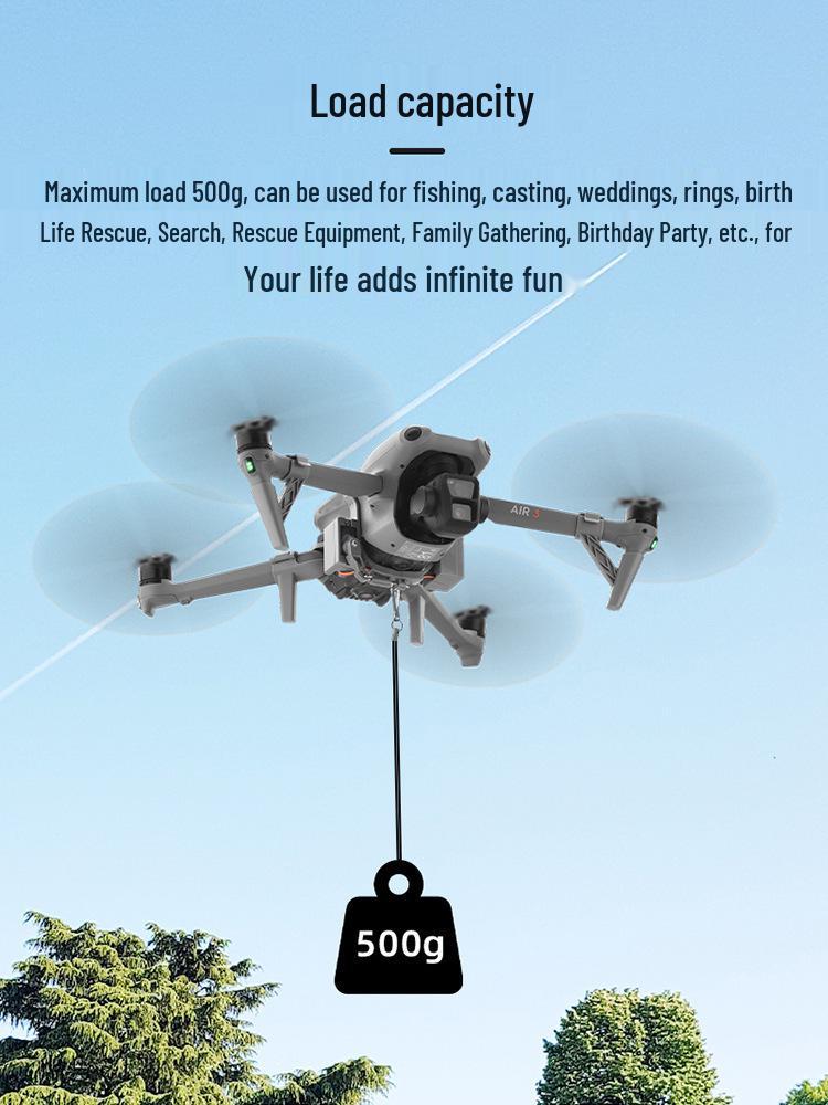 DJI AIR3S Airdrop Device for MAVIC AIR3 - Parabolic Thrower Accessory for Aerial Gift Delivery