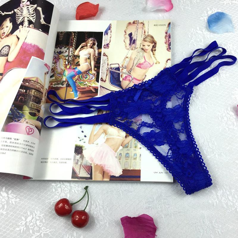 Perizoma In Pizzo Per Donna, Stretch, Rosso | Mutandine G-string Sexy, Fascia Regolabile, Per Feste E Intimo Quotidiano
