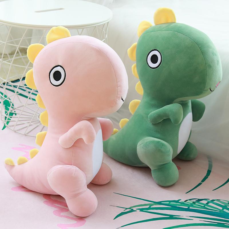 Plush Dinosaur Plush Toys Cartoon Tyrannosaurus Cute Stuffed Animals Dragon Dolls for Kids Children Boys Birthday Gift