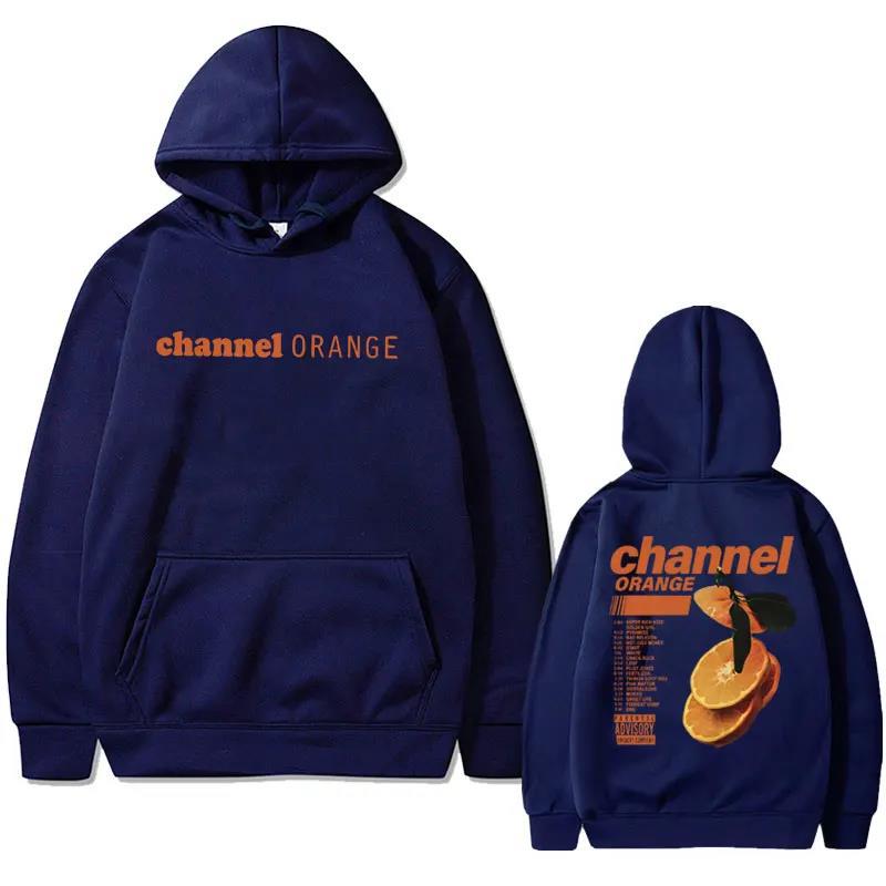 Felpa Rapper Frank Channel Orange Pattern Oceano Tempo Libero