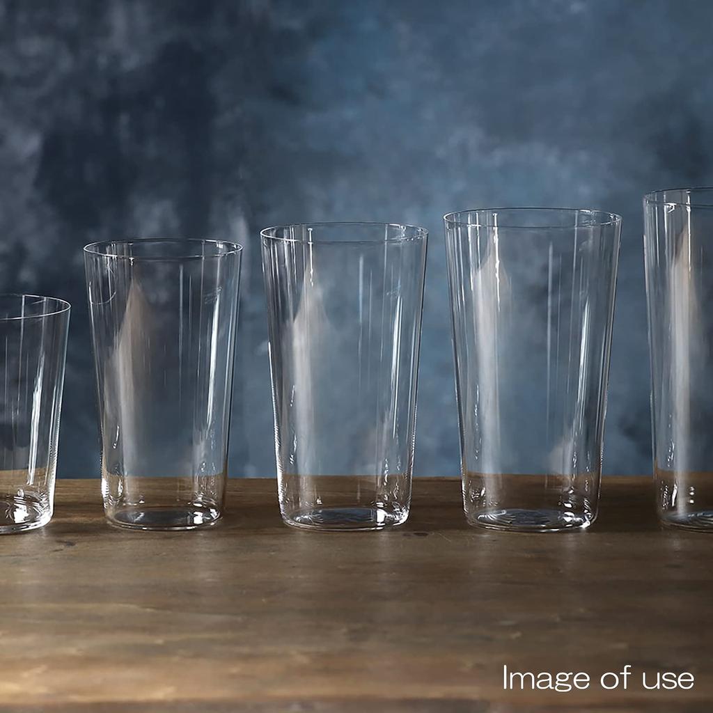 Kimura Glass Compact 12oz Tumbler Glass 400ml Height 128 x Mouth Diameter 74mm 255084 Clear Approx.