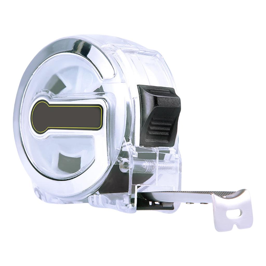 High Precise Stainless Steel Tape Measure 5m 7.5m 10m Durability Wear Resistant ABS Carbon Steel Construction