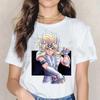Saint Seiya Knights Of The Zodiac Burn Cosmos Short Sleeve Female Tops Harajuku  VintageT Shirts Women's T-shirt