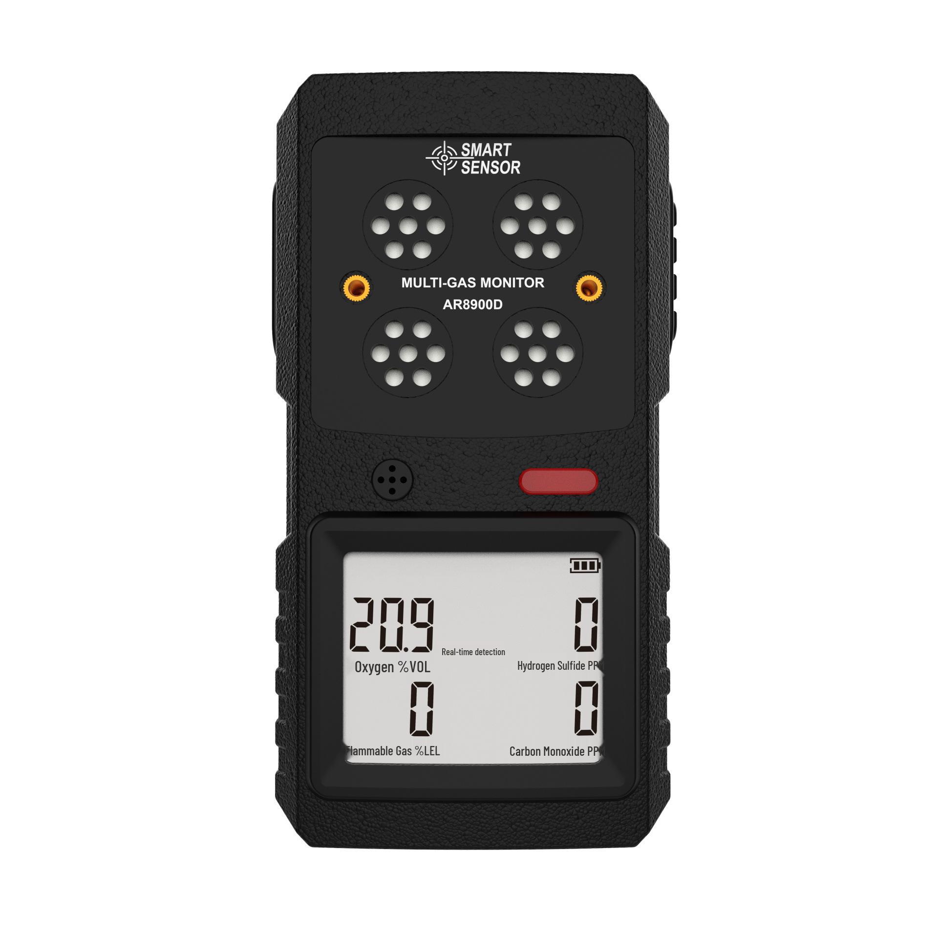 SMART-SENSOR AR8900D Portable 4-in-1 Gas Detector